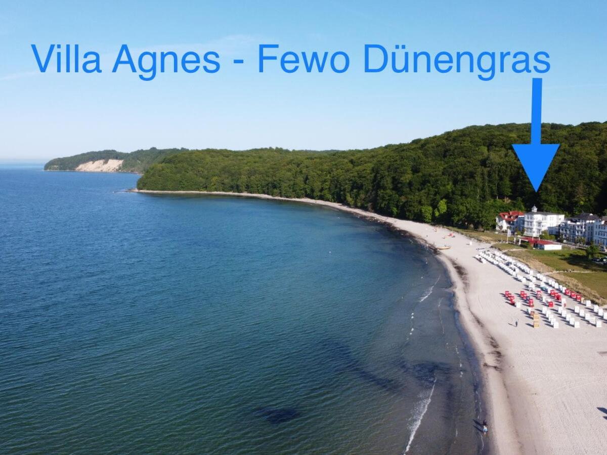 Villa Agnes Mit Meerblick-Loggia In Top Lage Am Strand - Duenengras Binz Exterior foto